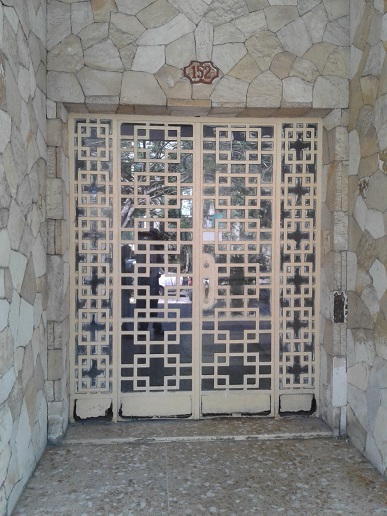 'Entrance of the building' Casas particulares are an alternative to hotels in Cuba.